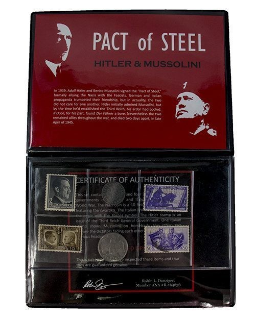 Pact of Steel: Hitler & Mussolini 6-Piece (Album)