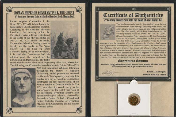 Roman Emperor Constantine "Hand Of God" (Album)