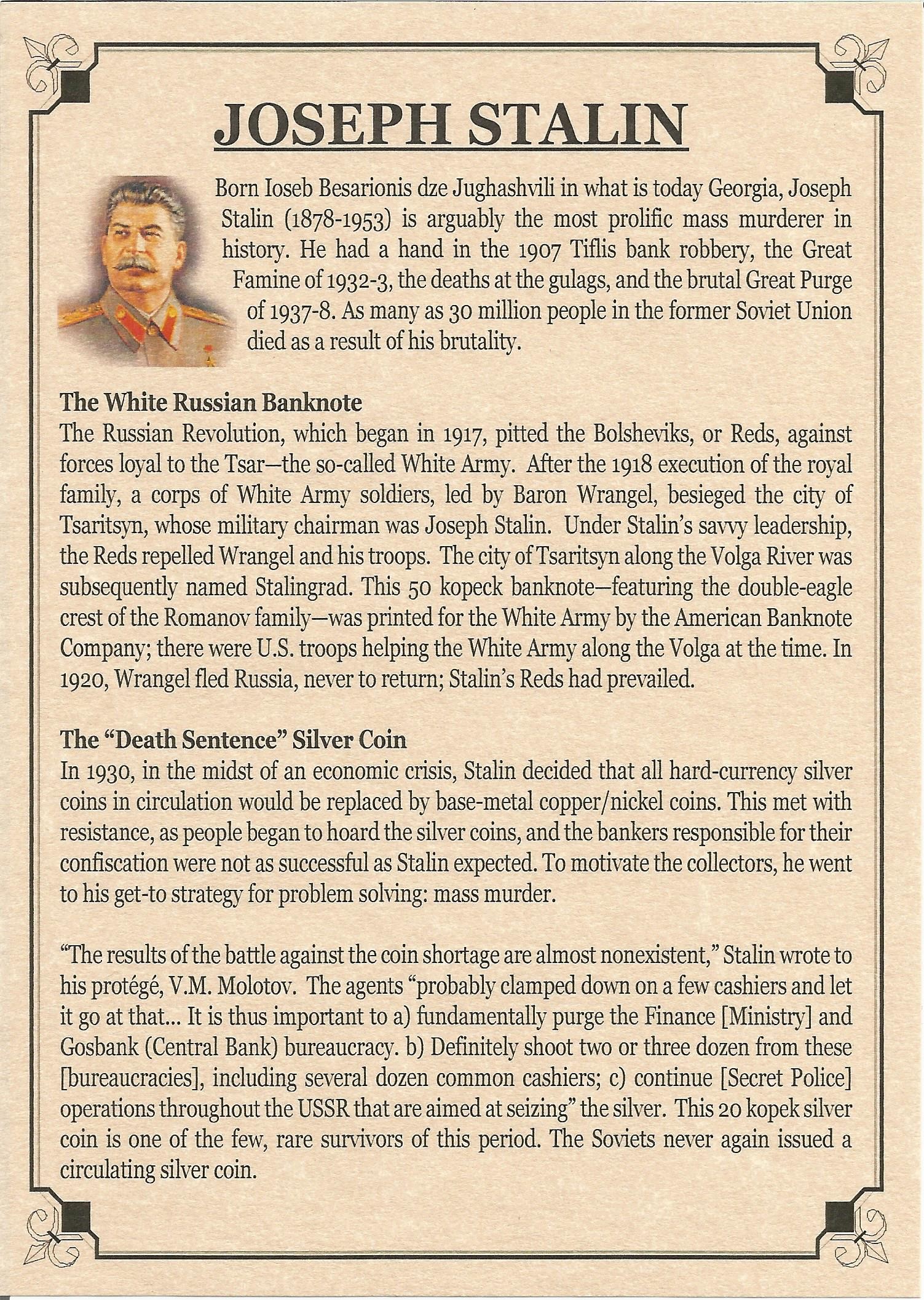 Russia Dictator: Joseph Stalin (Album)