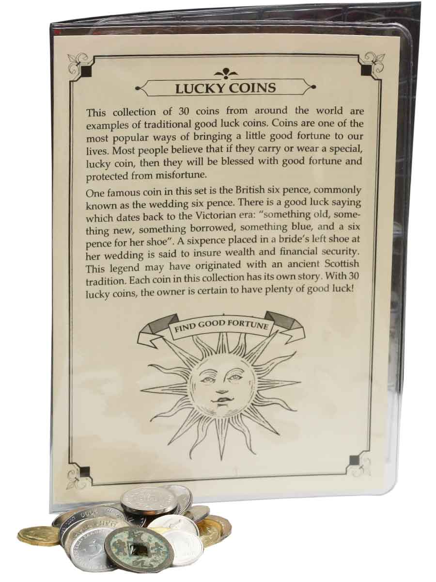 Lucky Coins: A Set of 30 Coins That Bring Luck