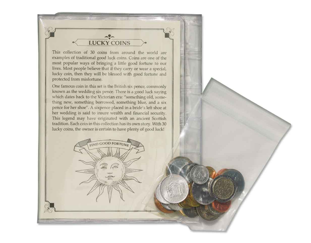Lucky Coins: A Set of 30 Coins That Bring Luck