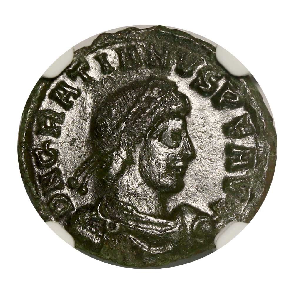 Roman AE of Gratian (AD367-383) NGC