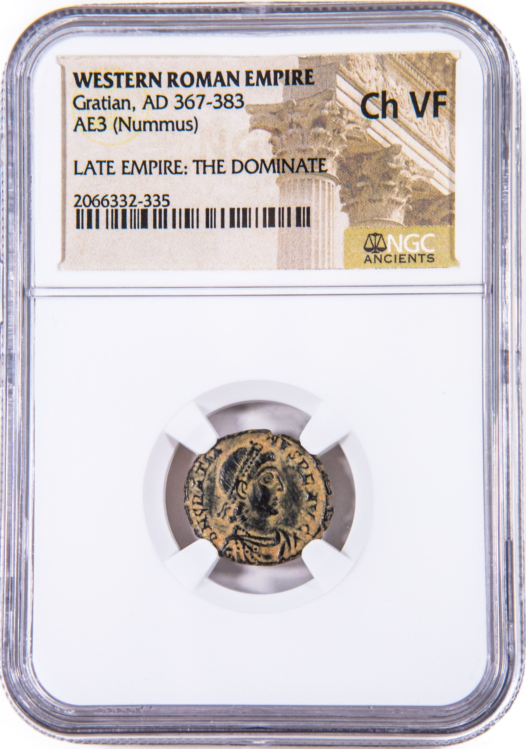 Roman AE of Gratian (AD367-383) NGC