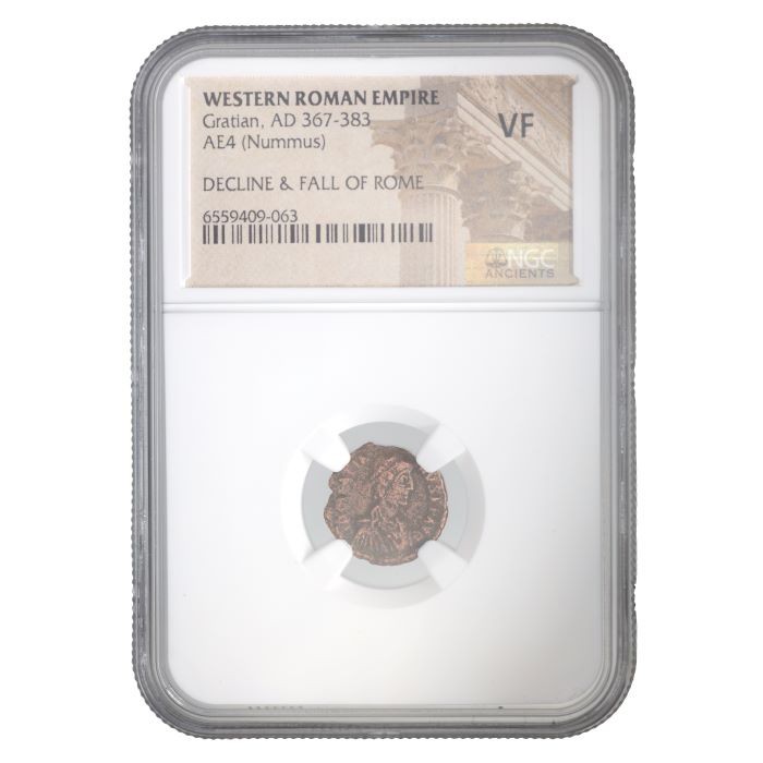 Roman AE of Gratian (AD367-383) NGC