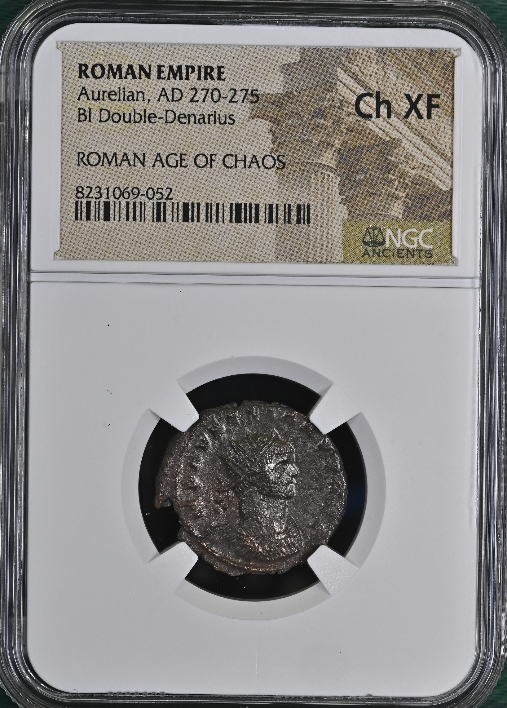 Roman AE of Aurelian (AD 270-275) NGC