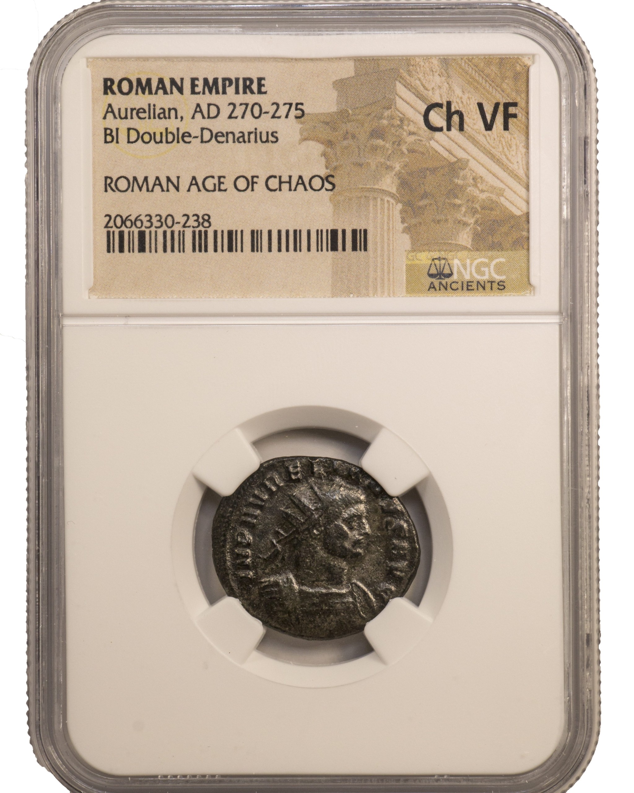Roman AE of Aurelian (AD 270-275) NGC