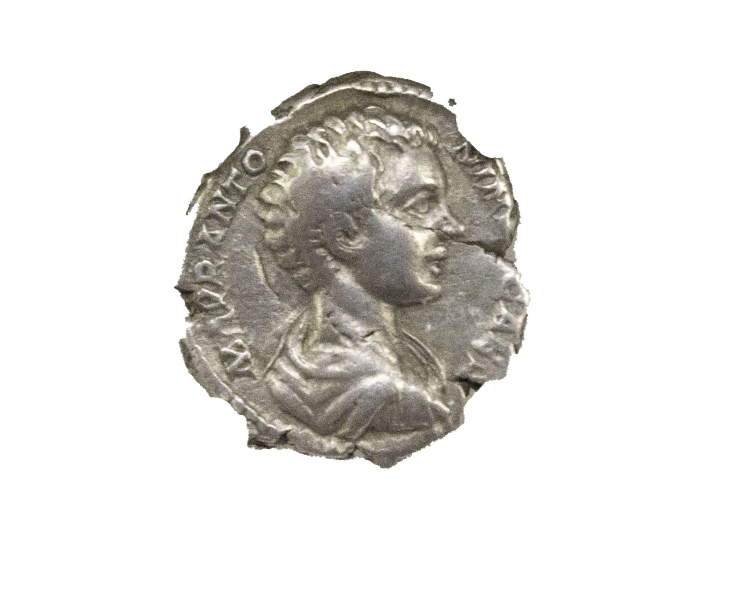 Roman Silver Denarius of Caracalla (AD 198-217) NGC