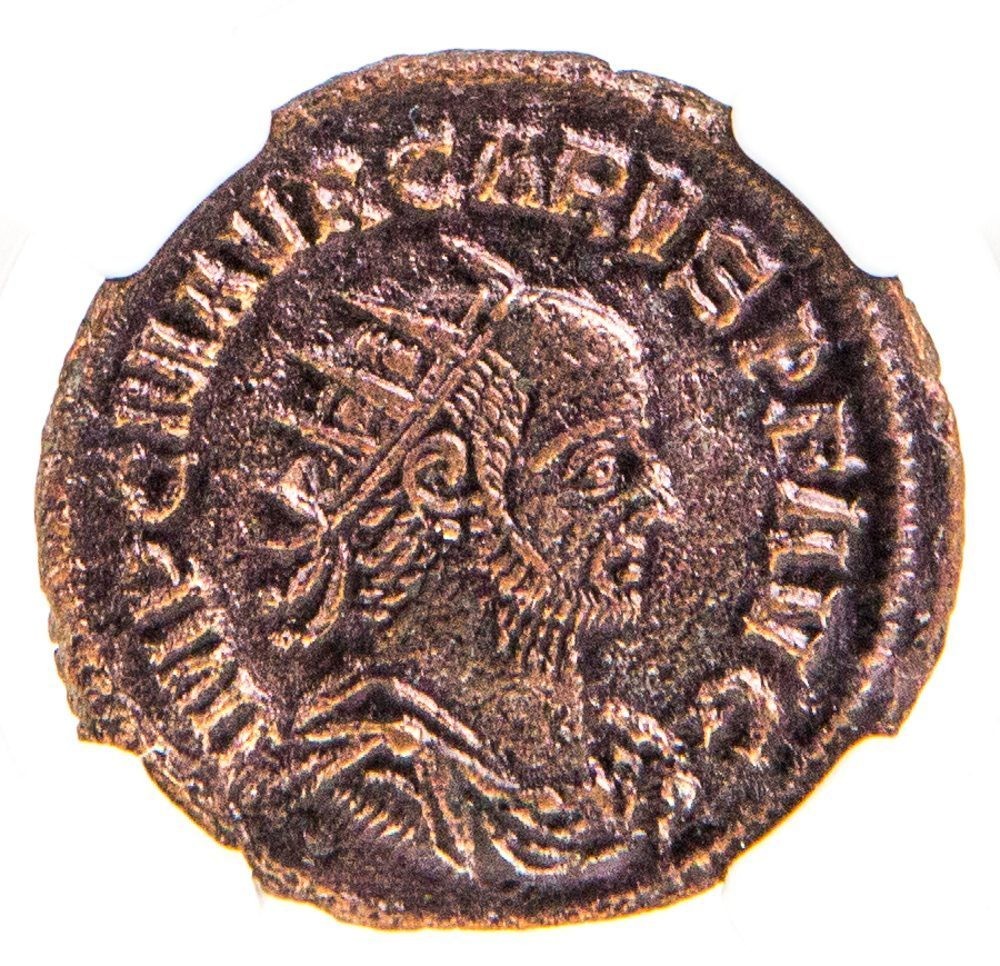 Roman antoninianus of Carus (282-283) NGC