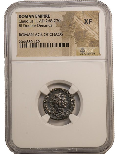 Roman AE of Claudius II Gothicus (AD 268-270) NGC
