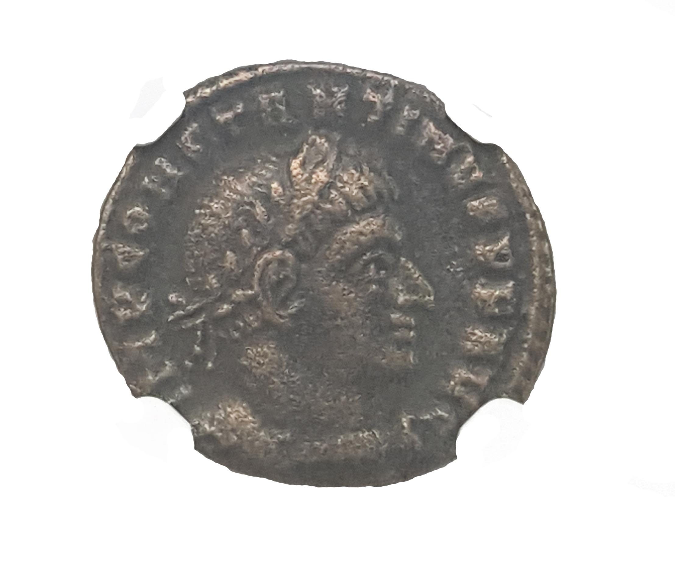 Roman AE of  Constantine I, the Great (AD 272-337) Sol Invictus NGC
