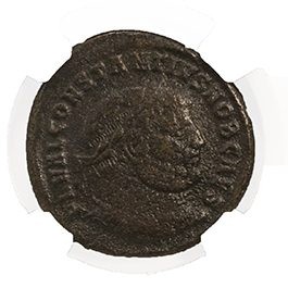 Roman AE1 of Constantius Chlorus 1st (AD 293-306) NGC
