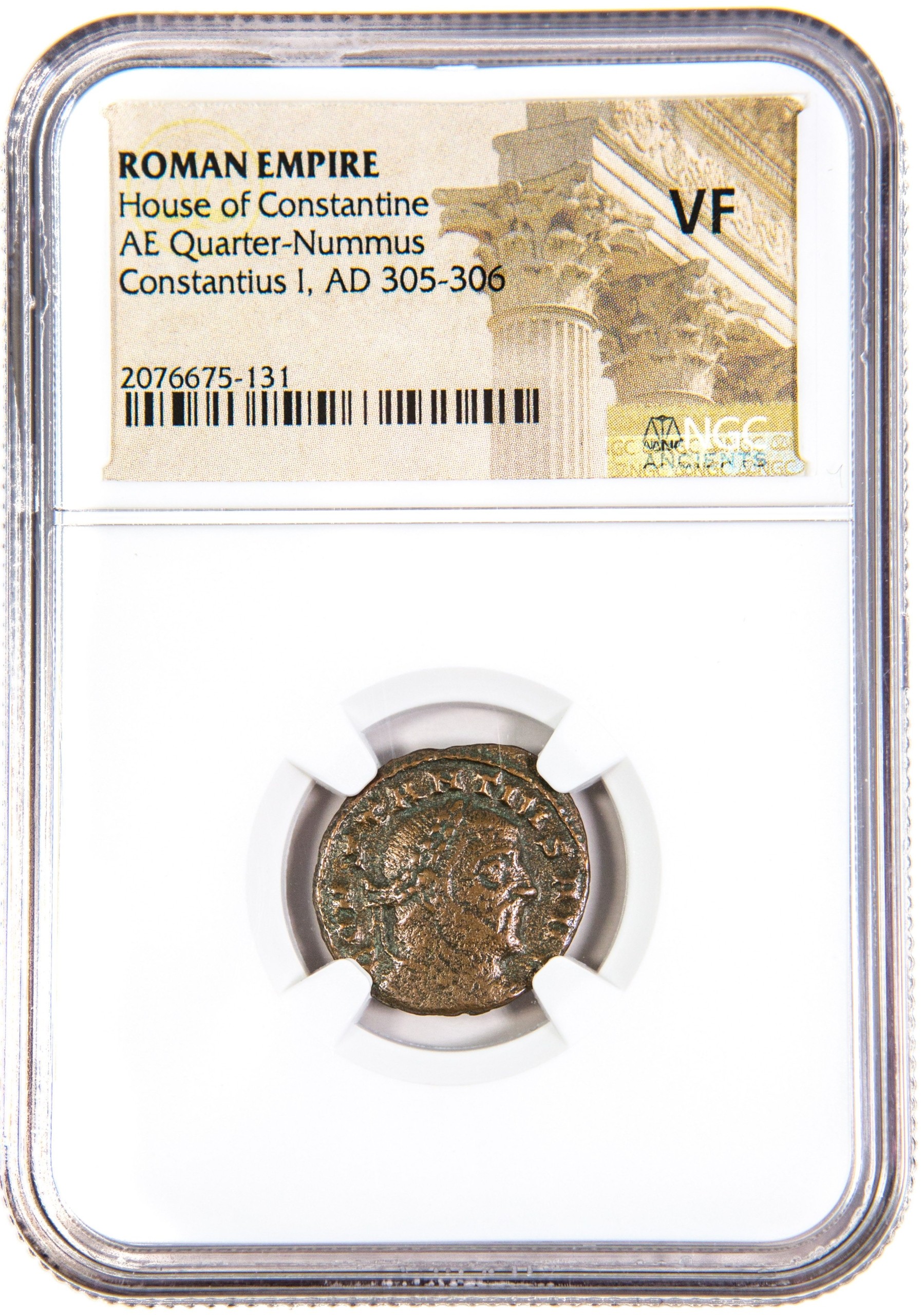 Roman ANT of Constantius Chlorus 1st (AD 293-306) NGC