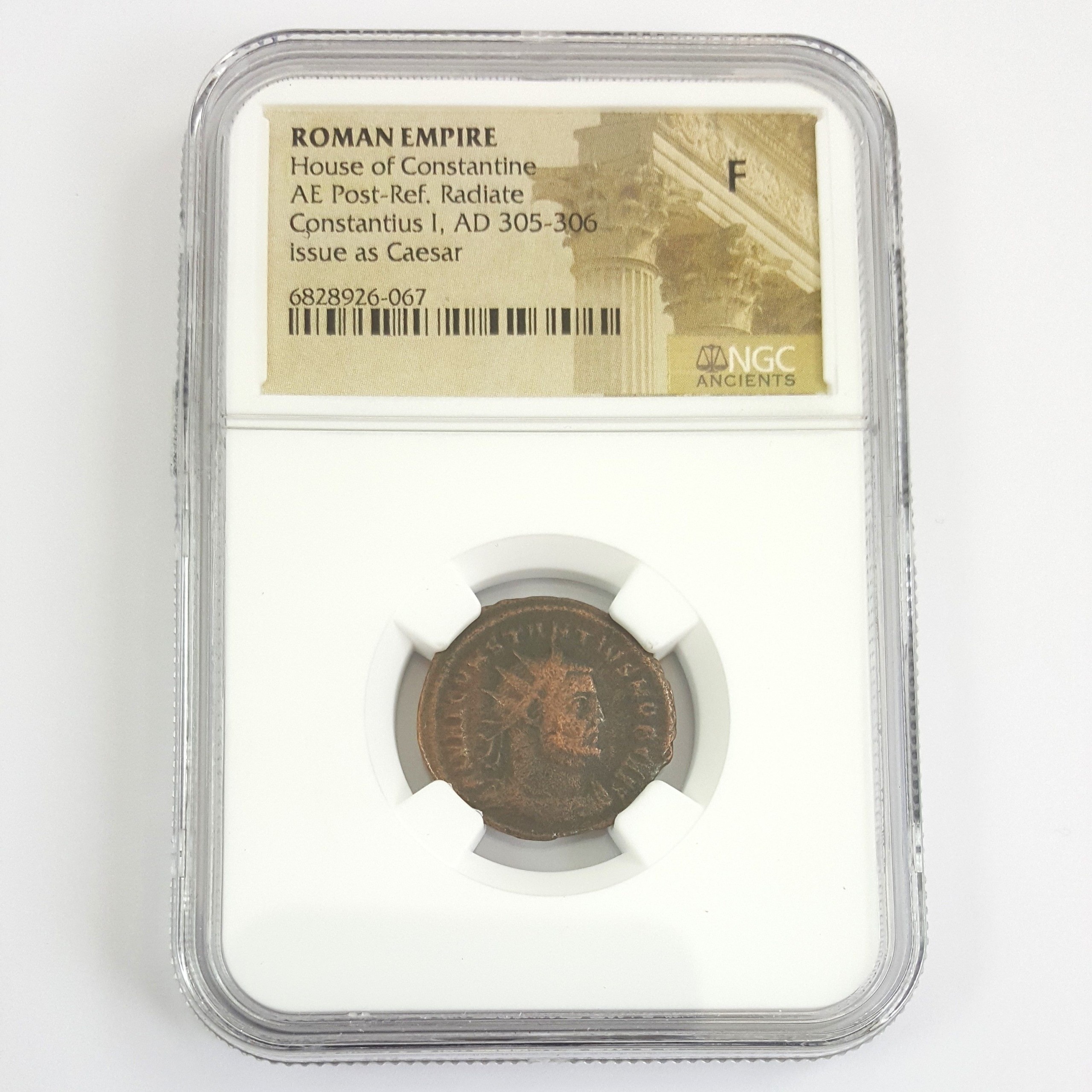 Roman ANT of Constantius Chlorus 1st (AD 293-306) NGC