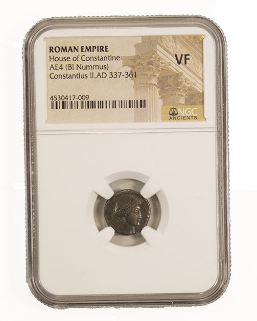 Roman AE of Constantius II (AD 317-361) NGC