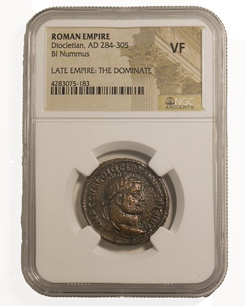 Roman AE of Diocletian (AD284-305) NGC