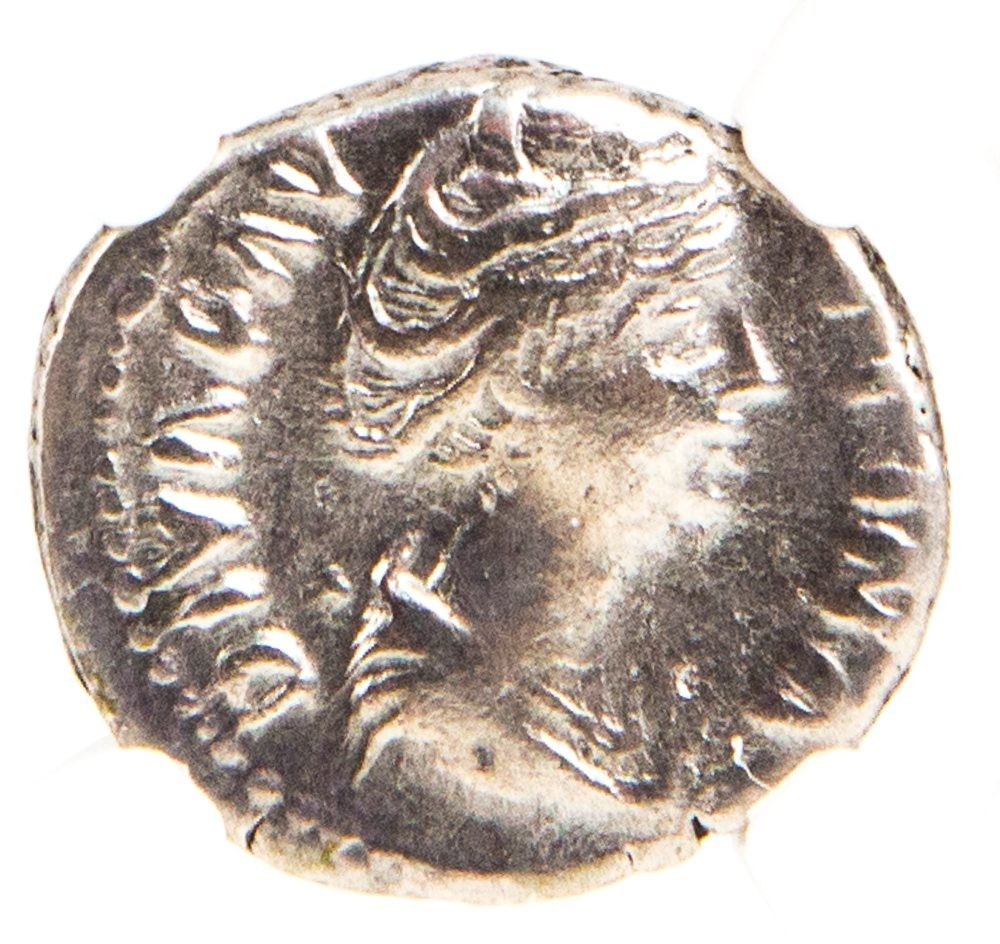 Denarius of  Faustina Sr. (AD138-140) NGC