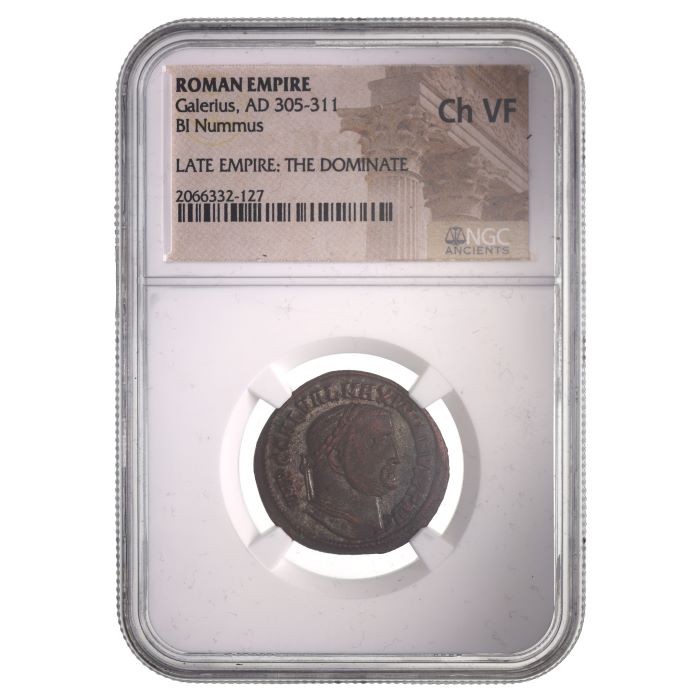 Roman AE of Galerius (AD293-311) NGC