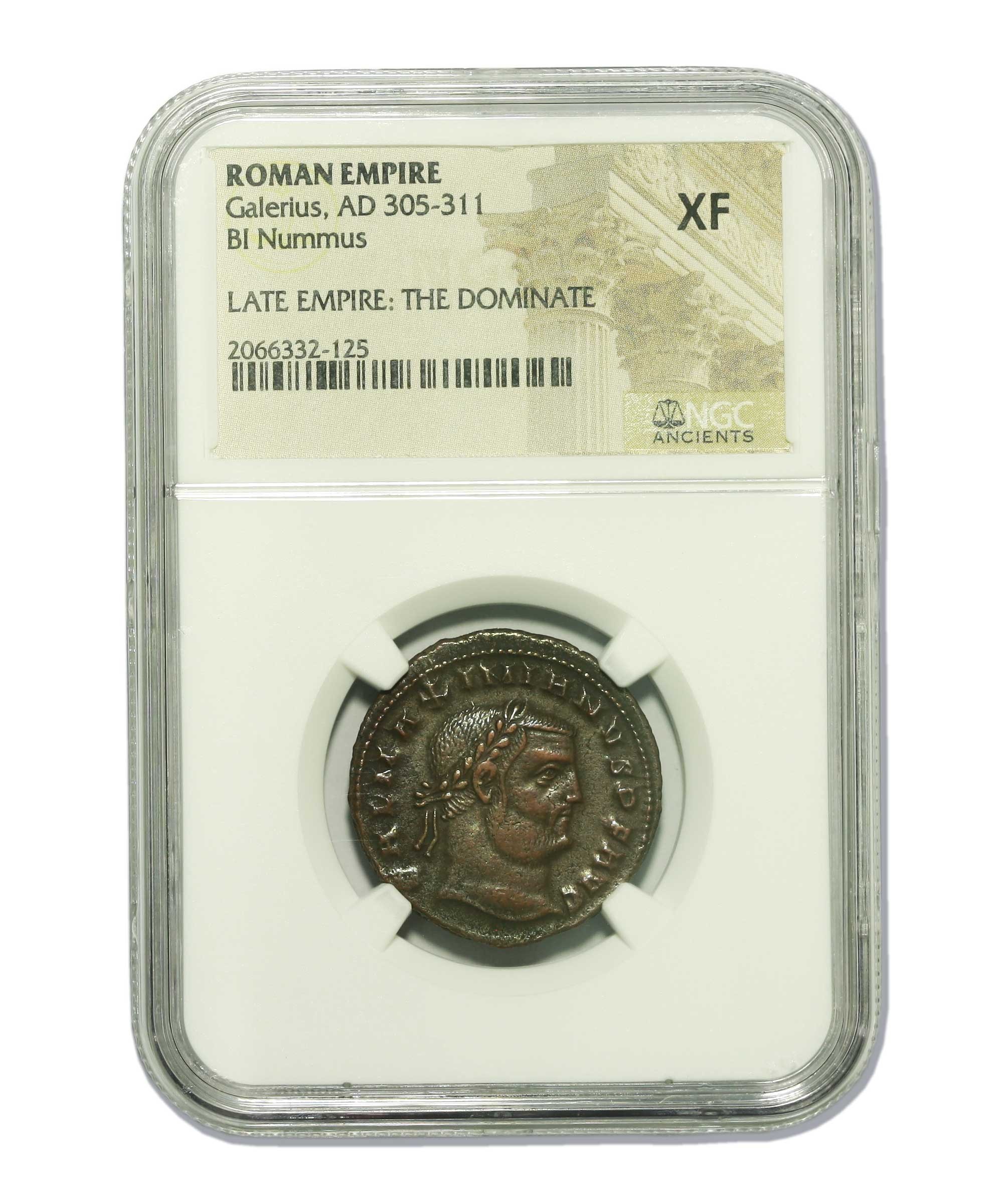 Roman AE of Galerius (AD293-311) NGC