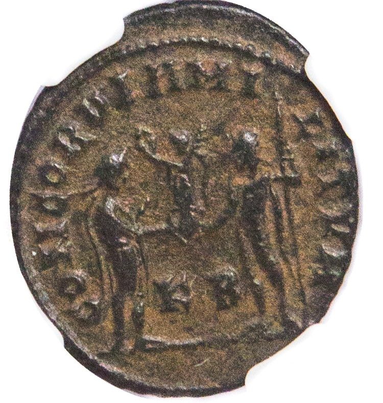 Roman AE of Galerius (AD293-311) NGC