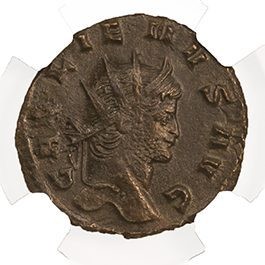 Roman AE of Gallienus (AD 253-268) NGC