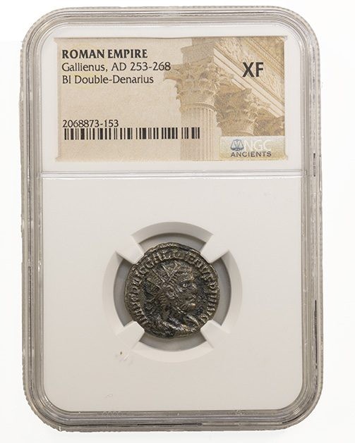 Roman Silver Antoninianus of Gallienus (AD 253-268) NGC