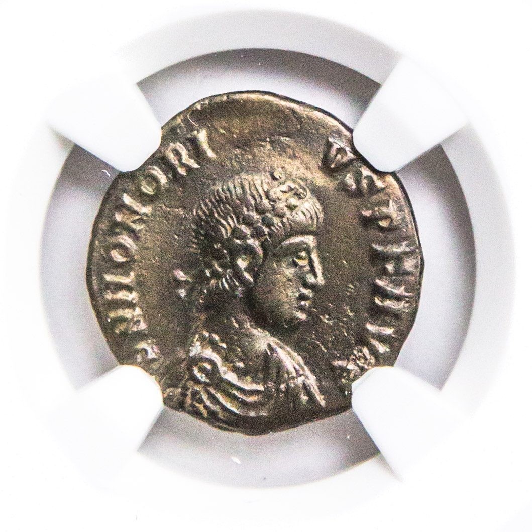 Roman AE of Honorius (AD393-423) NGC