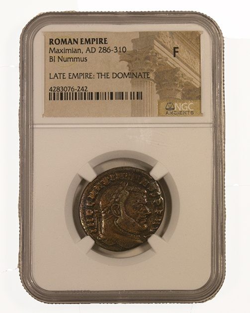 Roman AE of Maximian (AD286-310) NGC
