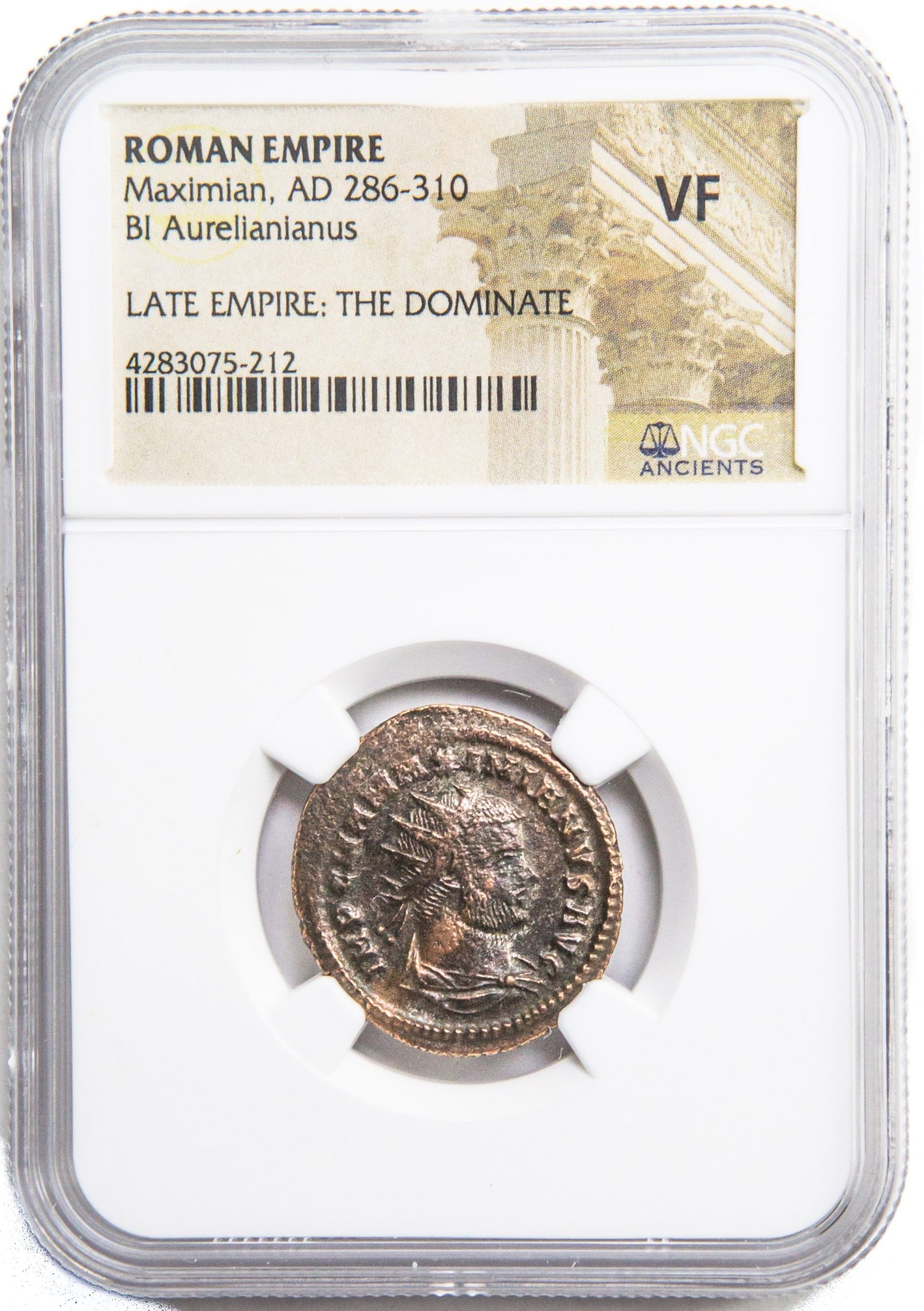 Roman AE of Maximian (AD286-310) NGC