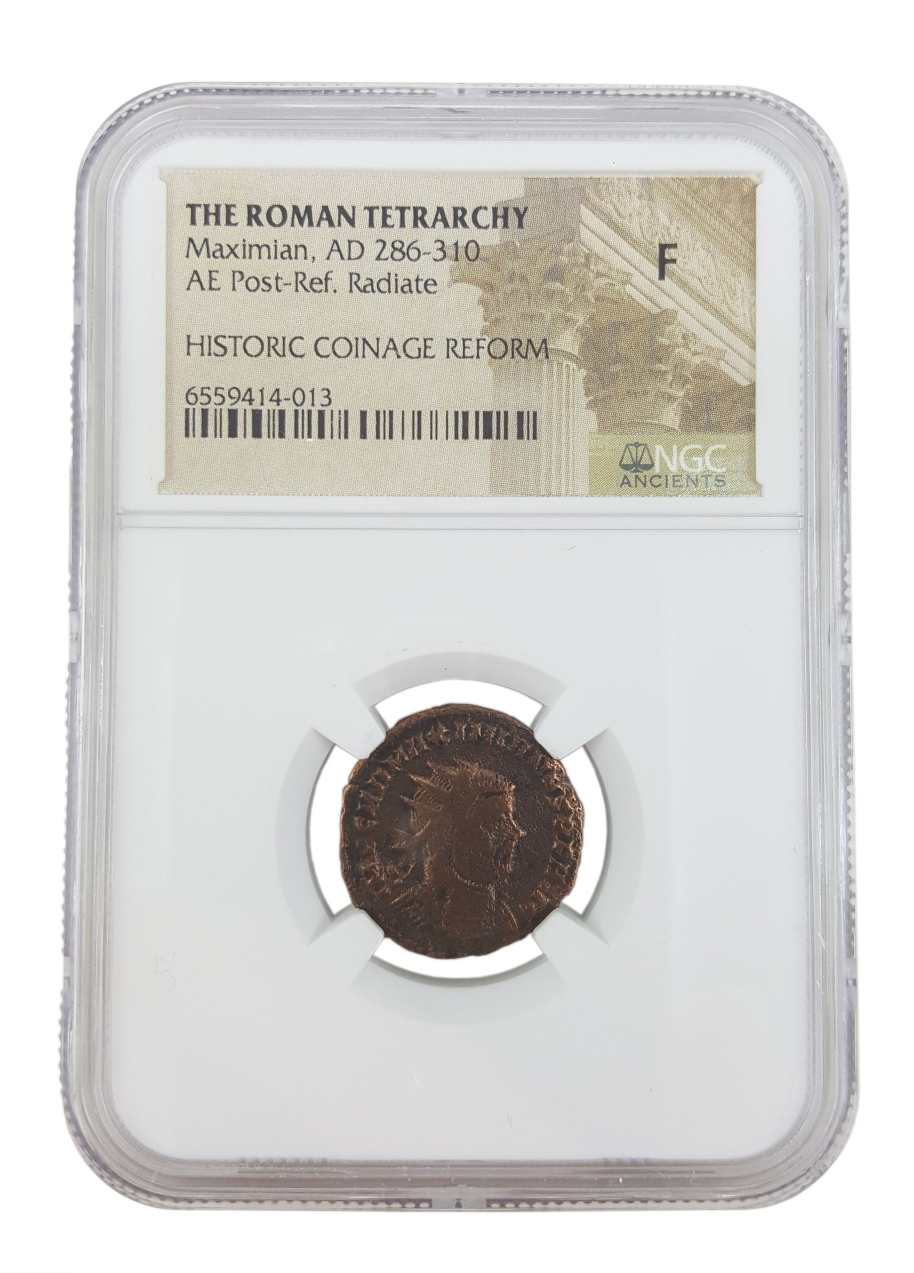 Roman AE of Maximian (AD286-310) NGC