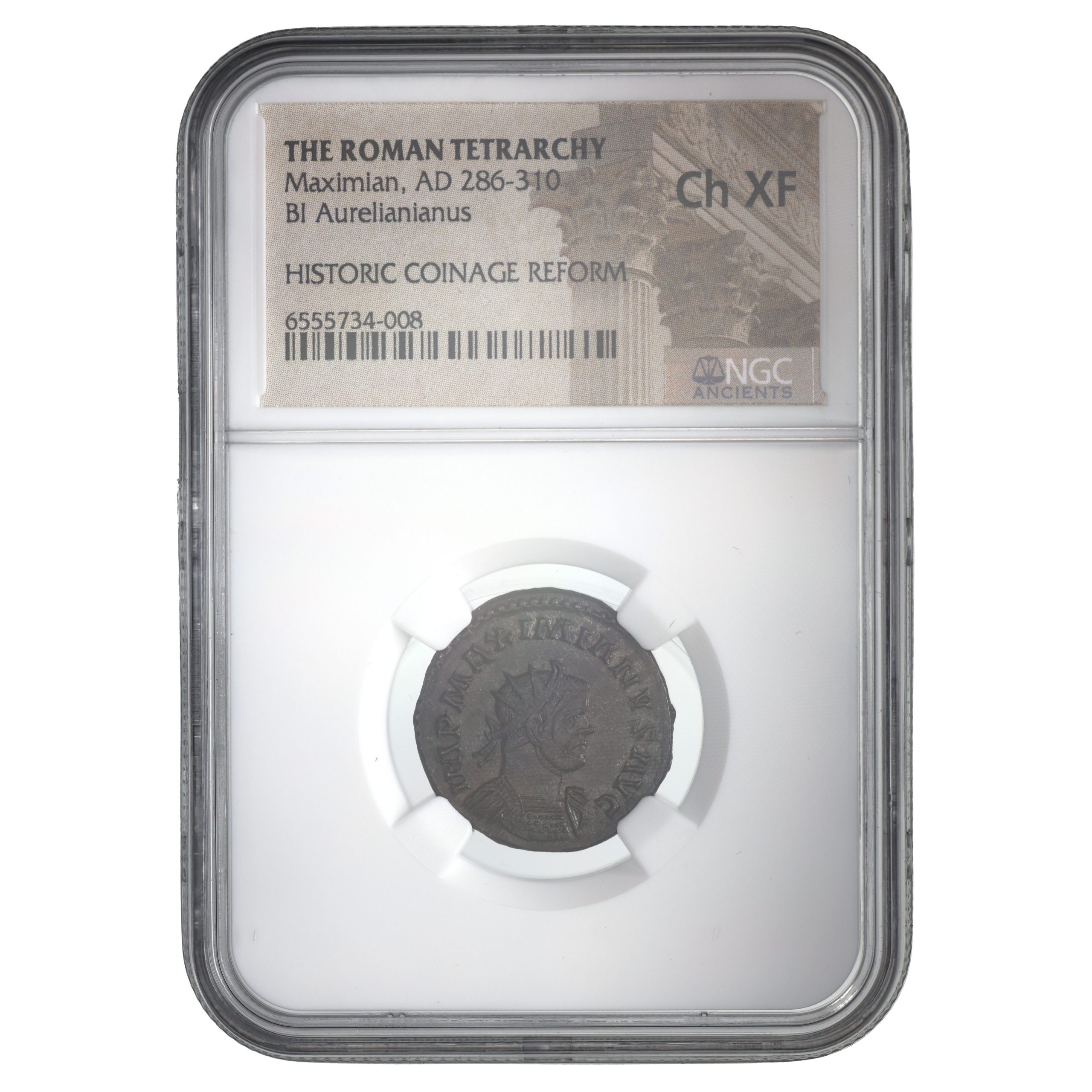 Roman AE of Maximian (AD286-310) NGC