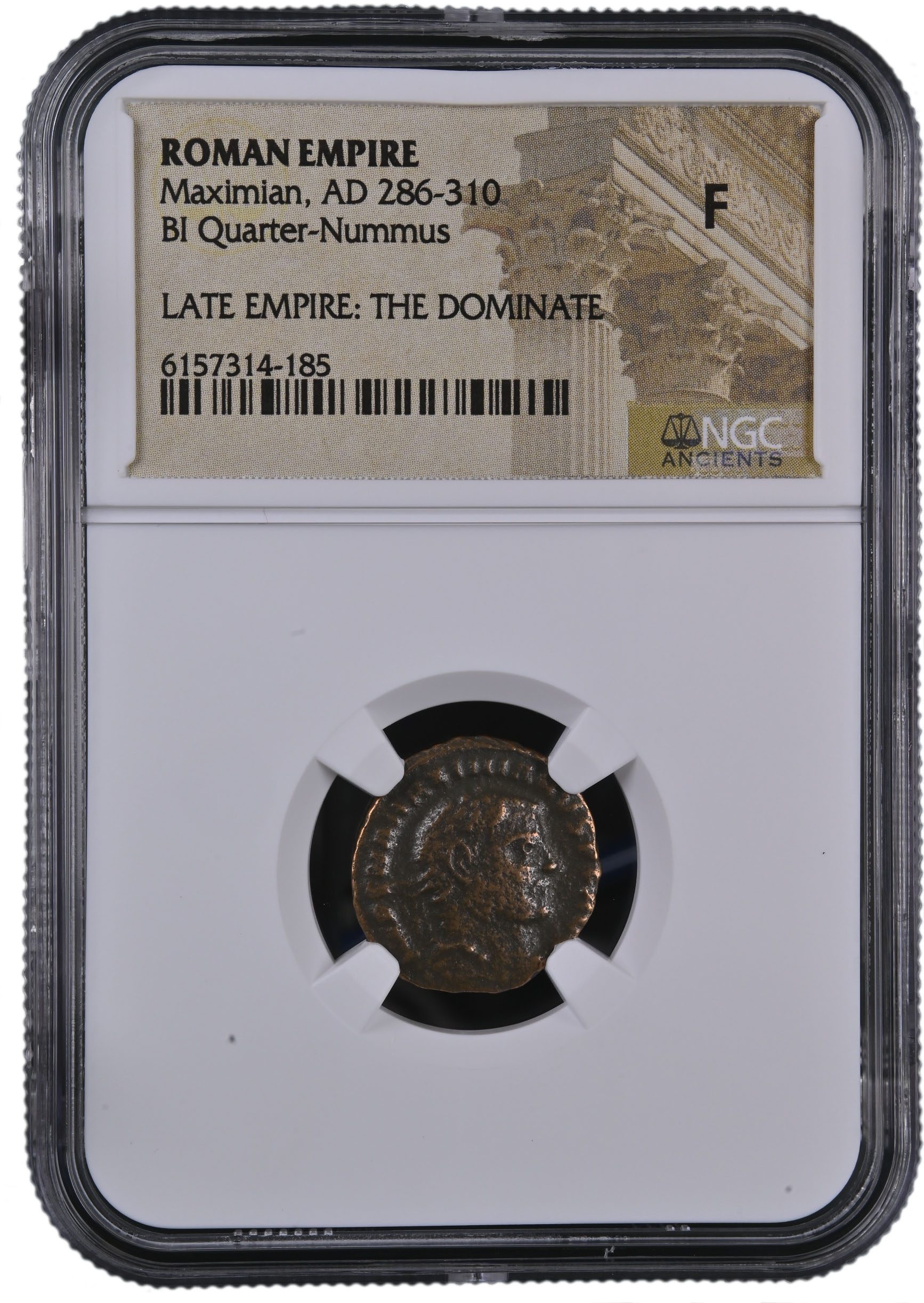 Roman AE of Maximian (AD286-310) NGC