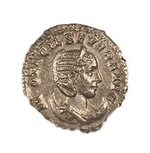 Otacilia Severa Antoninianus NGC Certified Slab(F)