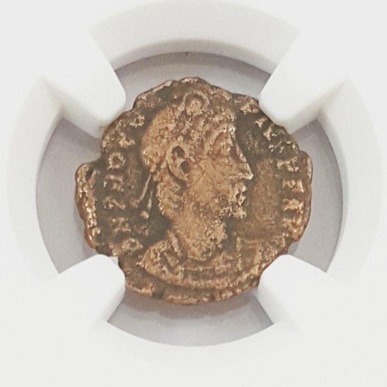 Roman bronze of Procopius (365-366) NGC