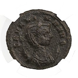 Roman AE Ulpia Severina (AD270-275) NGC