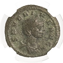 Roman AE Ulpia Severina (AD270-275) NGC
