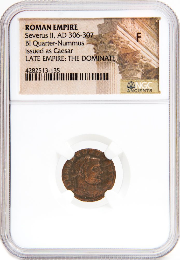 Roman AE of Severus II (306-307) NGC