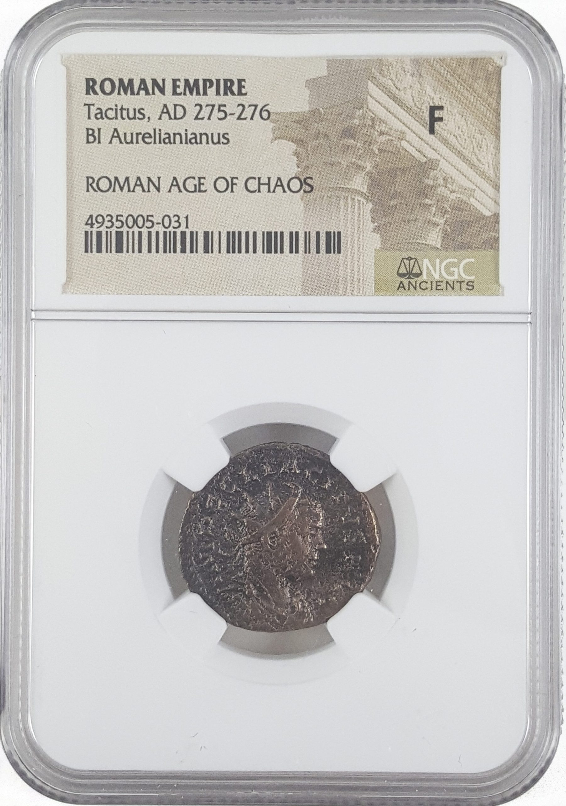Roman Billon ANT  of Tacitus (AD275-276) NGC