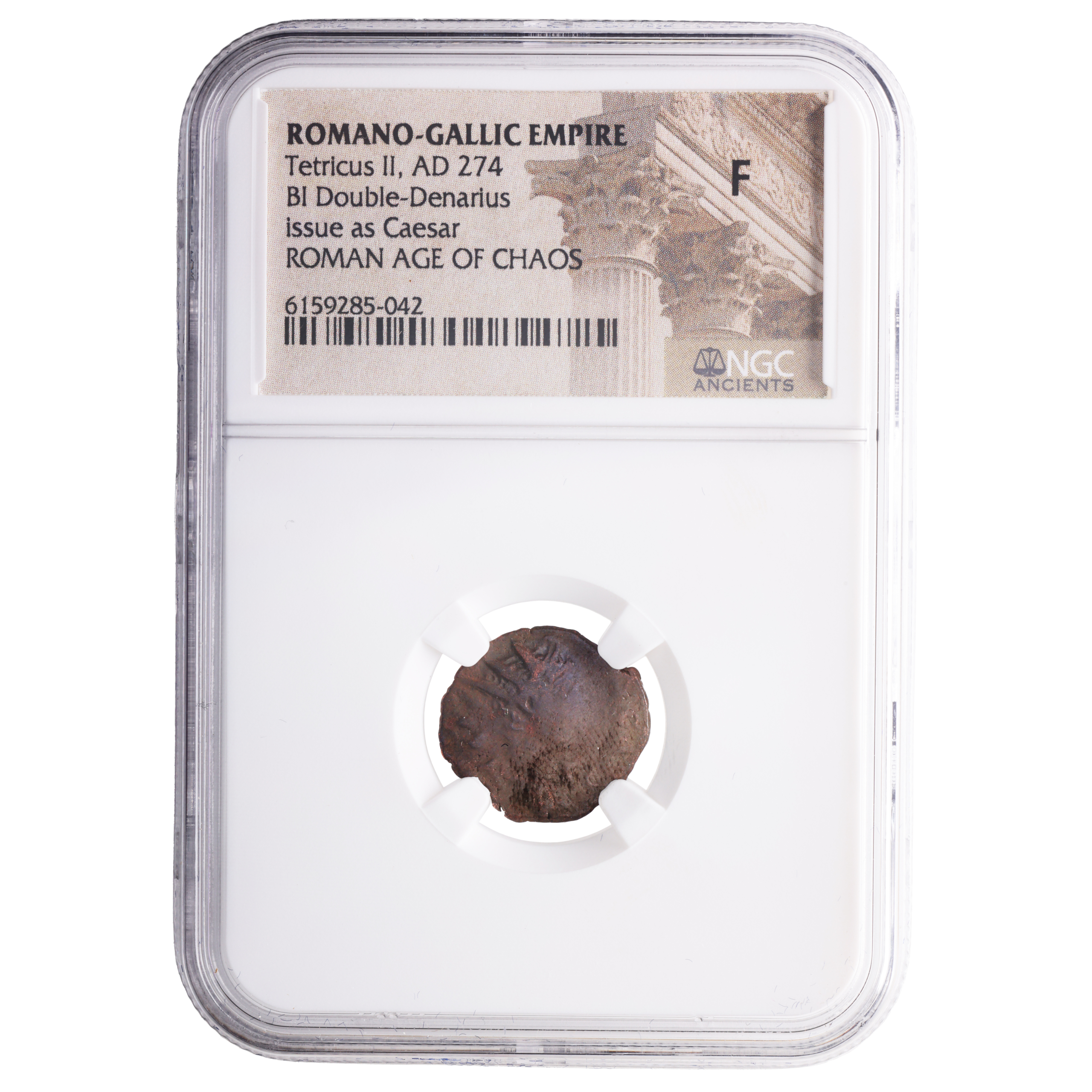 Roman AE of Tetricus II (AD 273-274) NGC