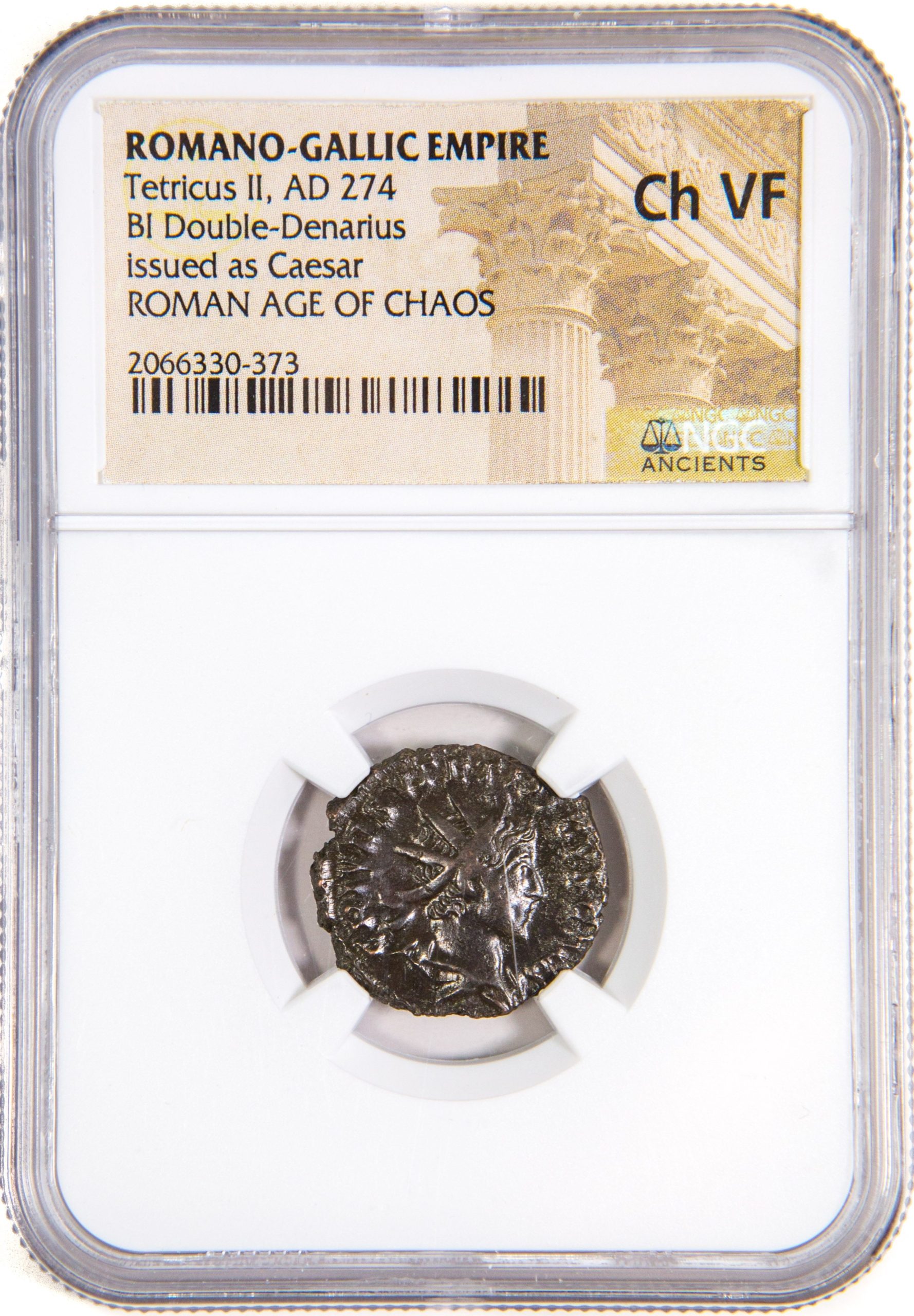 Roman AE of Tetricus II (AD 273-274) NGC
