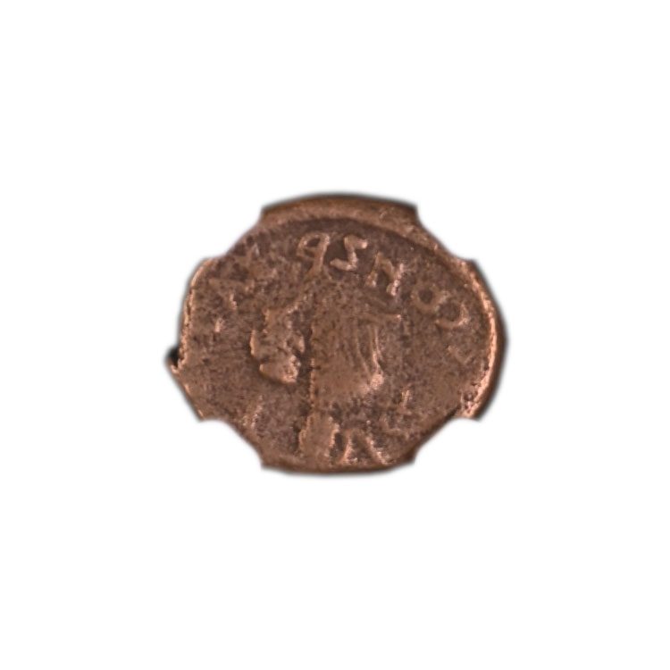 Roman AE of Theodosius I (AD379-395) NGC