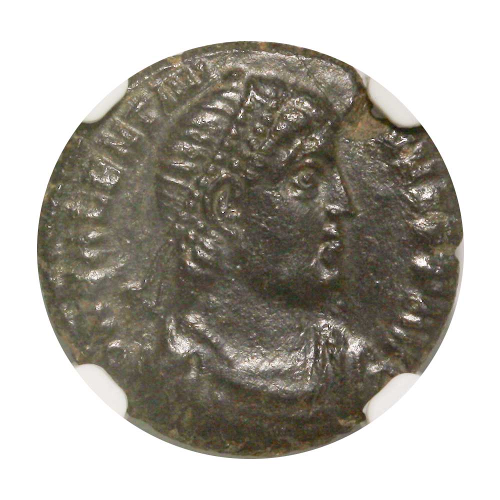 Roman AE of Valentinian I (AD364-375) NGC