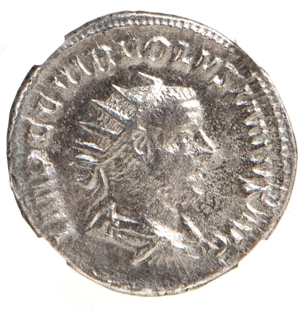 Volusian Antoninianus NGC Certified Slab(VF)