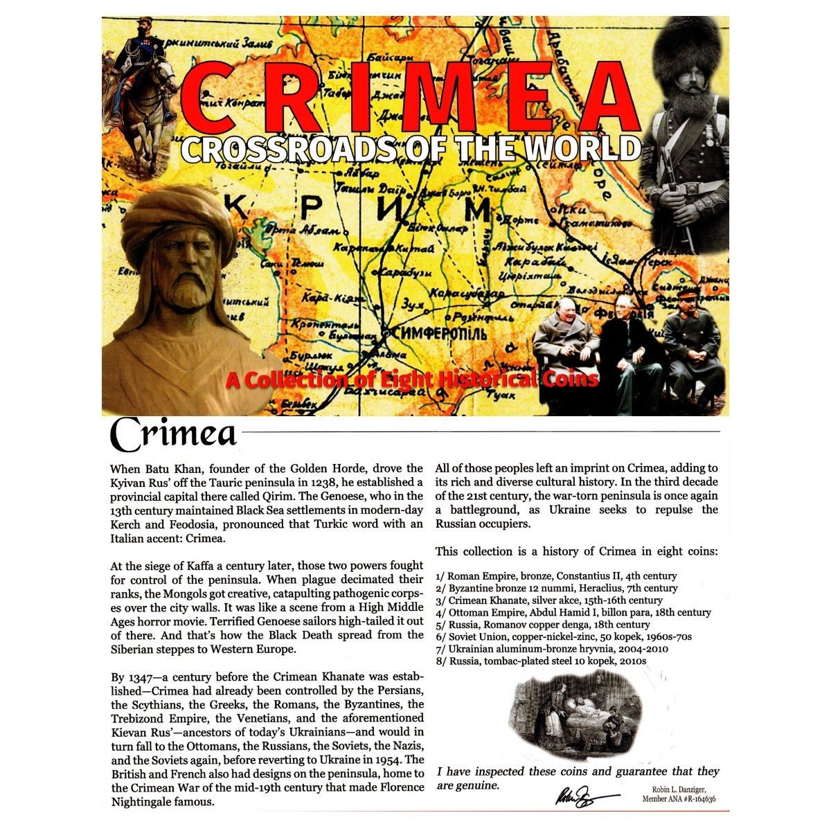 Crimea: A History in 8 Coins (boxed collection)