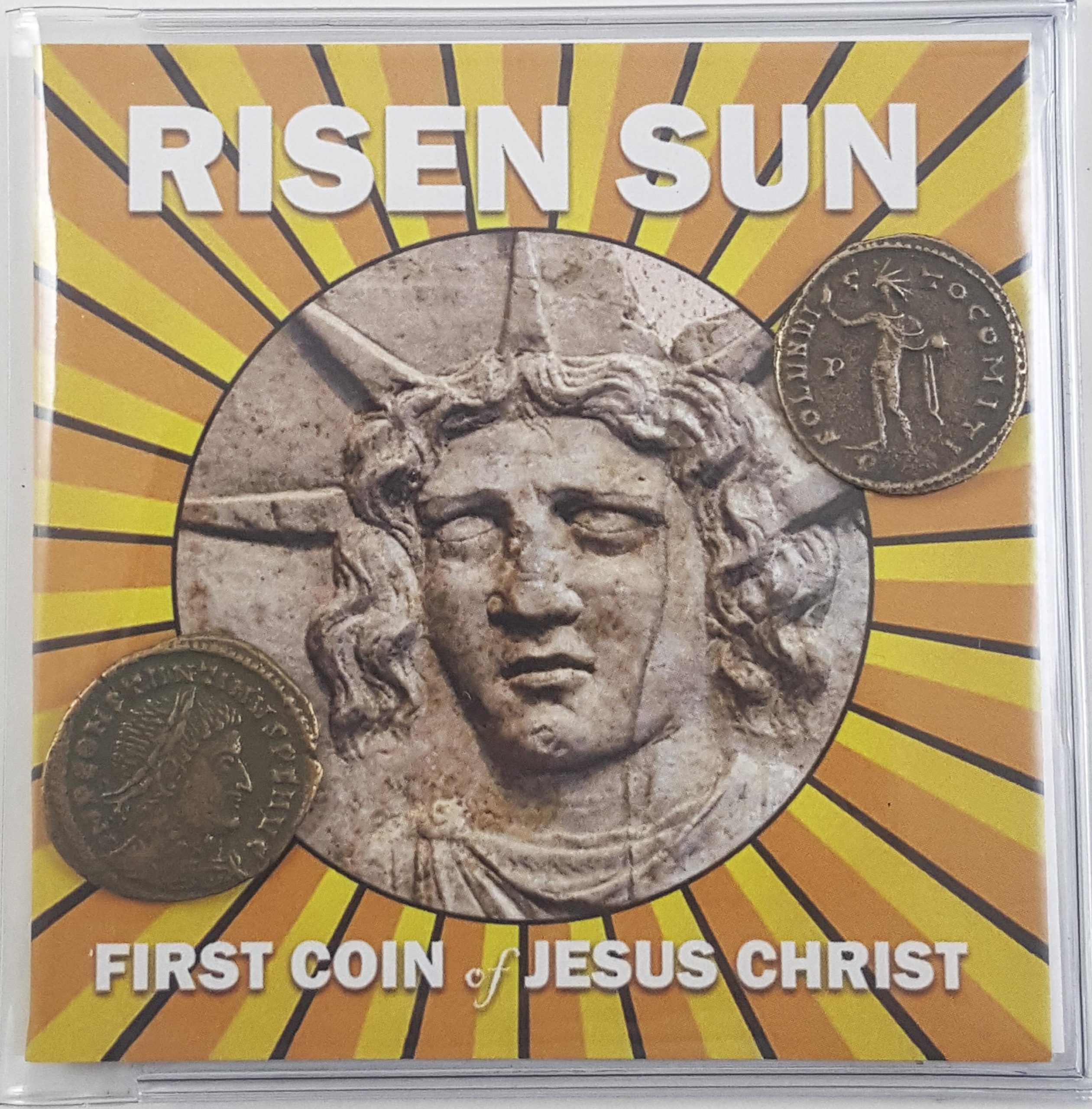 Risen Sun: The First Coin of Jesus Christ - front