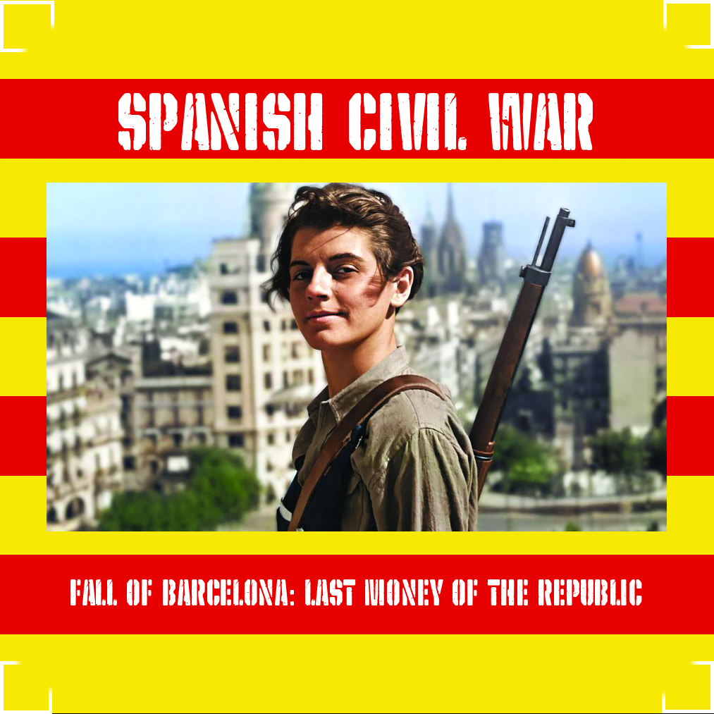 Spanish Civil War: Fall of Barcelona: Last Money of the Republic - reverse