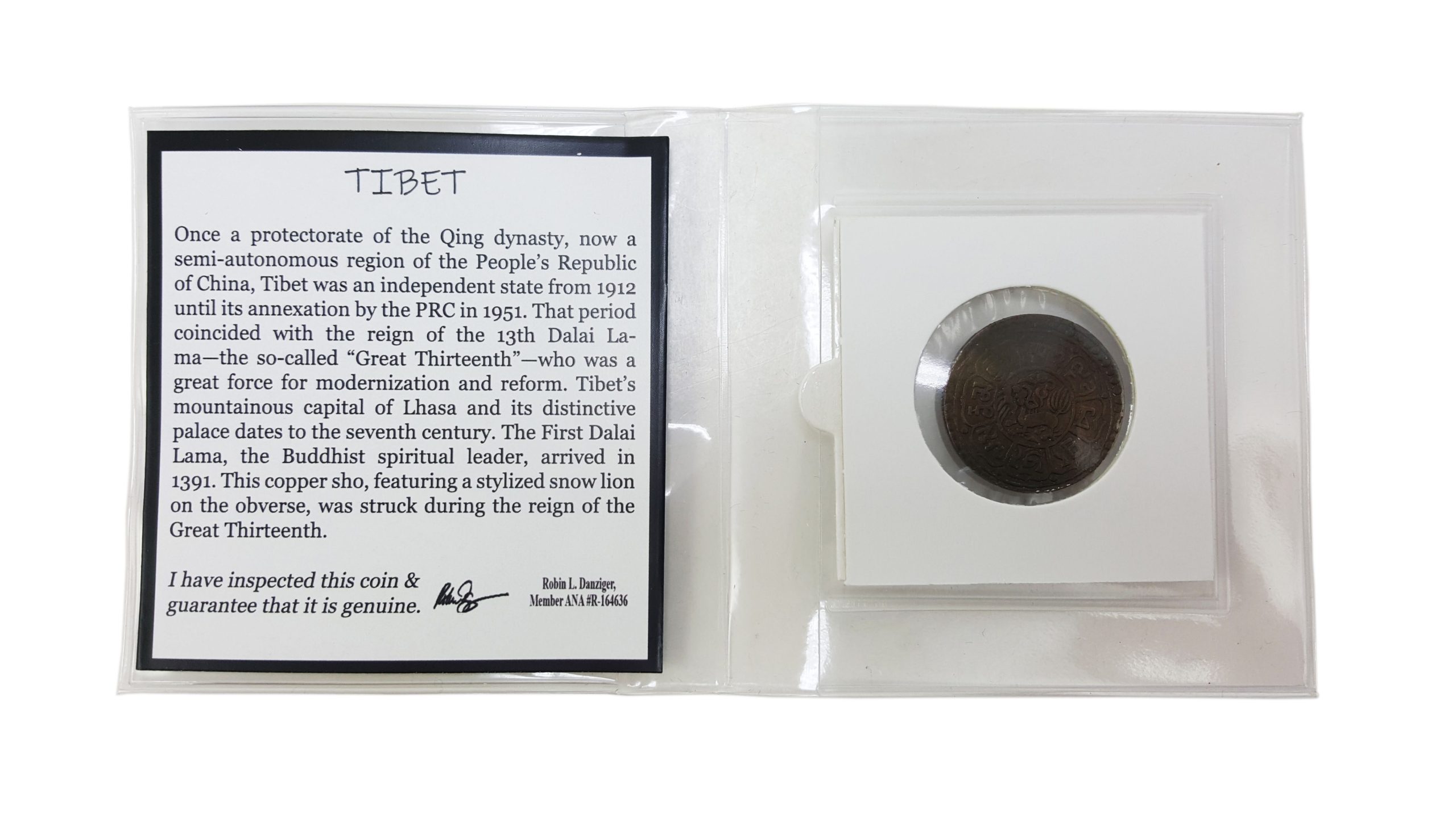 Tibet - reverse