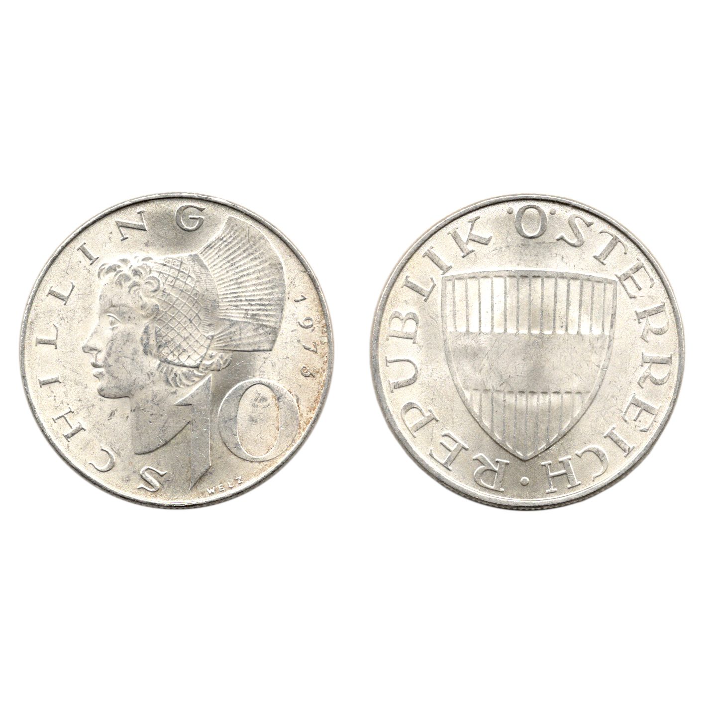 Venus of Willendorf: SIlver Coin - detail