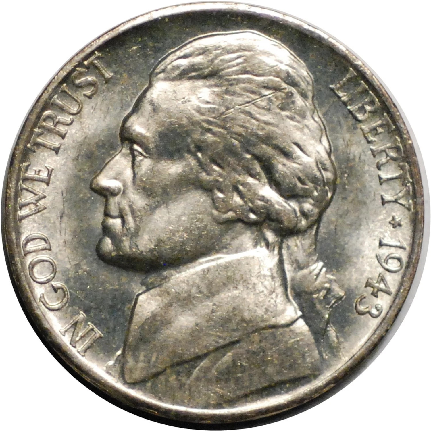 1943 Nickel S Wartime Nickels Silver Nickel