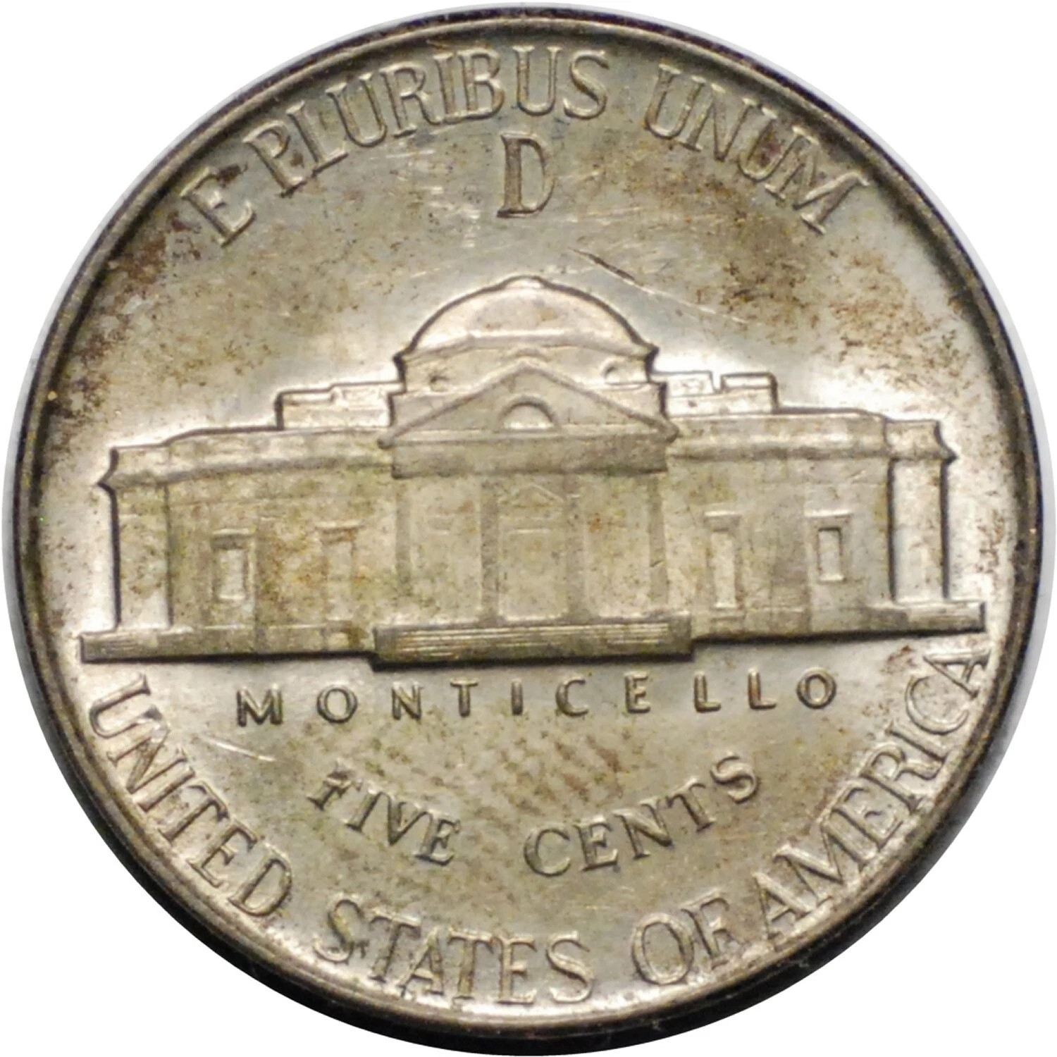 1945 Nickel D War Nickels Silver Nickles