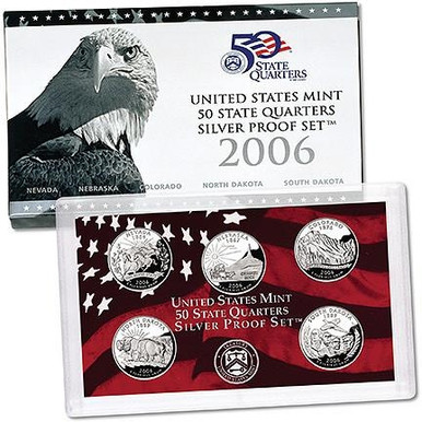 2006 State Quarter SILVER Proof Set